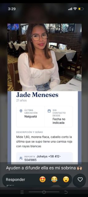 Foto de Jade Sofia meneses rojas