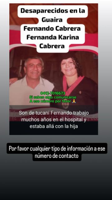 Foto de Fernando cabrera y Fernanda cabrera