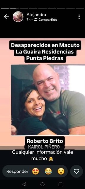 Foto de Robert Brito y Kairol Piñero